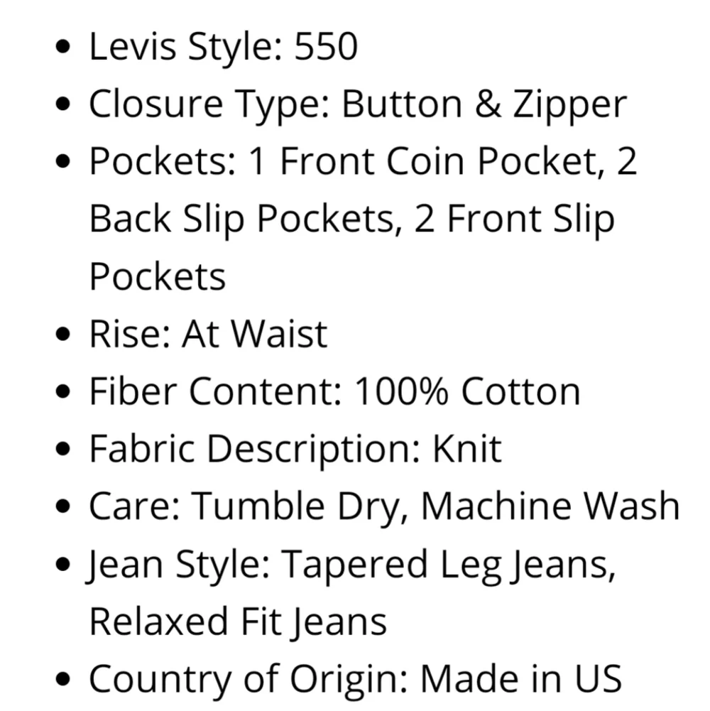 Levis levis 550